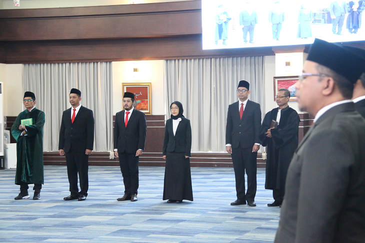 Genapkan Kekuatan, Kepala PPATK Lantik Pejabat Tinggi dan Fungsional PPATK