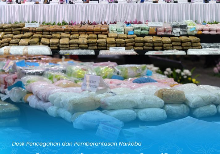 Desk Pemberantasan Narkoba Ungkap Jaringan Narkotika dan Pencucian Uang Ratusan Miliar Rupiah