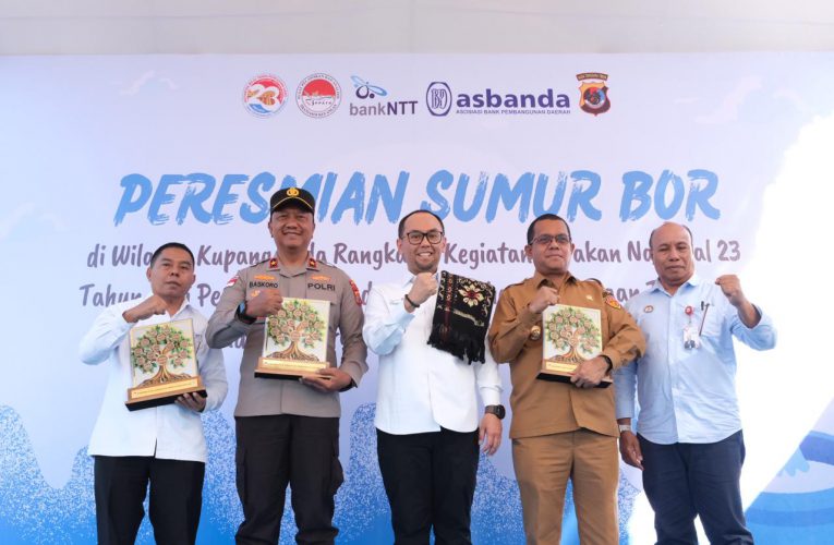 PPATK Resmikan 5 Sumur Bor di Kupang, Wujud Nyata Gerakan Nasional 23 Tahun Anti Pencucian Uang